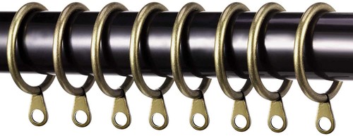 Metal curtain hooks - metal,