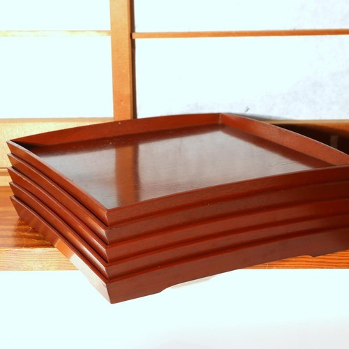 Japanese vintage lacquer tray - lacquer,