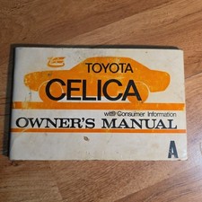1974 Toyota Celica Owners