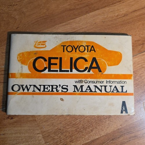 1974 toyota celica - toyota, owners
