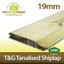19mm T&G Tanalised Shiplap