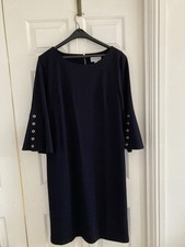 Ronni Nicole Navy Shift Dress Size 20 Length 41 Chest 40 Ins Back Zip