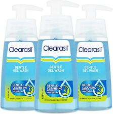 Clearasil Daily Clear Skin Gel Wash 150ml x 3 - Sensitive Deep Pore Cleansing