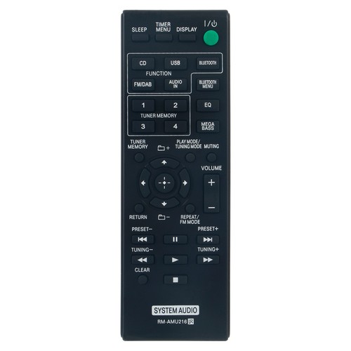Amu216 replace remote for - replace,