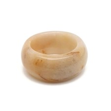 Ring Wide Gemstone Band