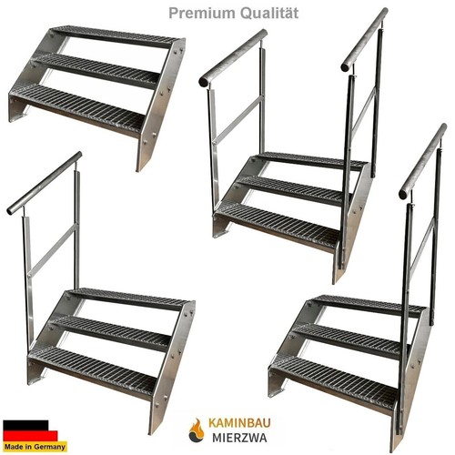 Premium steel stair steps - stair, 3