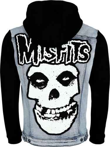 Misfits denim jacket punk - misfits,