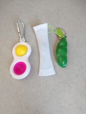 Fidget Toy Set Three Piece Novelty Peas & 2x Others