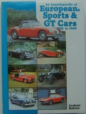 Encyclopaedia of European Sports & GT Cars 1945-60 HRG Jowett XK120 AC Bristol +