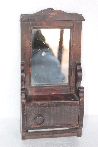 Wooden mirror frame with - frame,