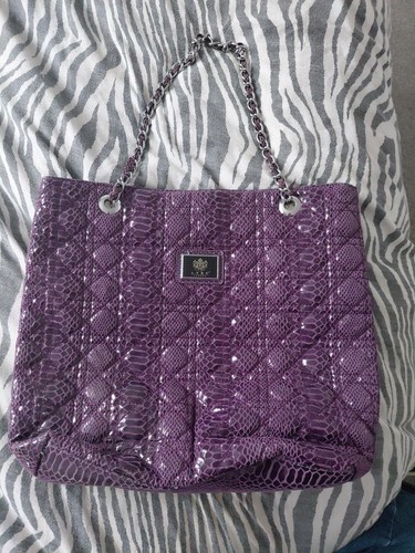 Large purple lydc - lydc, faux