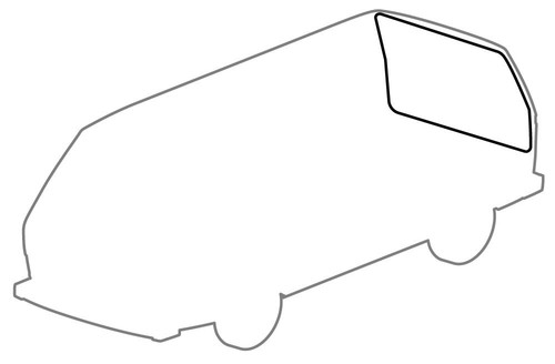 Tailgate seal t25 - t25, 255829193