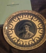 Wedgwood Queen Mother Collector Plate. Perfect Condition