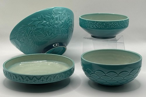 Four beswick turquoise - beswick, 'turquoise