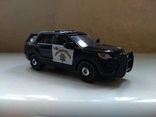 MATCHBOX 2016 FORD INTERCEPTOR UTILITY MB1179 2018 HIGHWAY PATROL #BAL