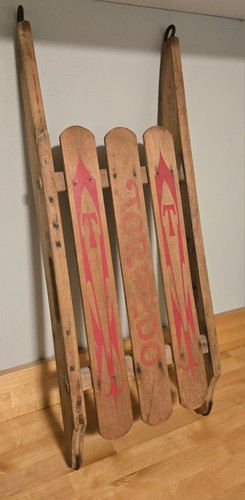 Vintage torpedo wooden - vintage,