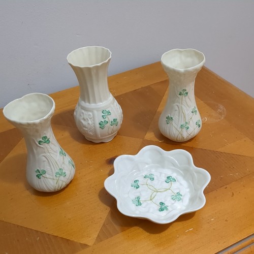 Belleek intricate pieces - 4,