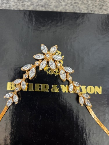 Butler wilson gold - &, plated