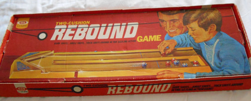 Ideal two cushion rebound - two, 'rebound'