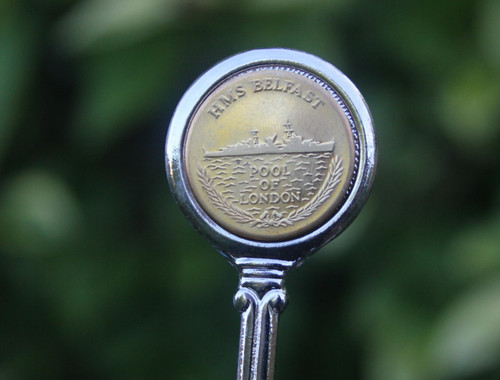 Vintage spoon hms belfast - hms,