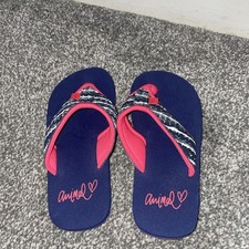 Animal Girls Flip Flops Size 11