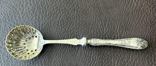 Antique silver sifter - antique,