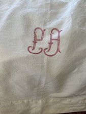 New VINTAGE FRENCH LINEN METIS SHEET MONO PH or PA? 206 x 290cm 