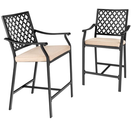 Patio bar stools set - patio,