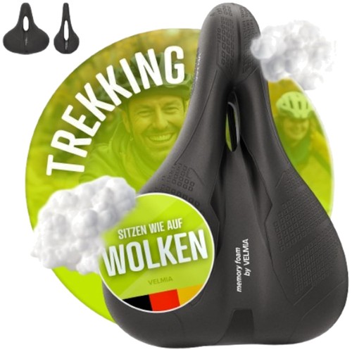 Memory foam bike saddle - memory,