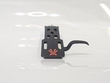 1x VESTAX Headshell HS-1 Black + Original GOLD WIRES Single - VGC A-grade USED