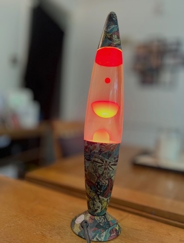 Retro marvel lava lamp - lava,