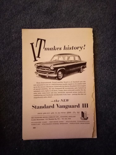 Ot24 ephemera 1950s advert - ot24,