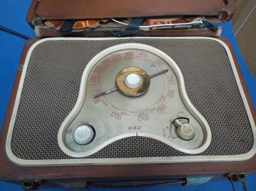 Vintage gec portable - 50's,