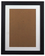 14x11 14"x11" black woodgrain