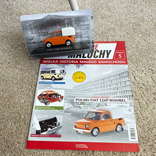 Hachette fiat 126p - fiat, bombel