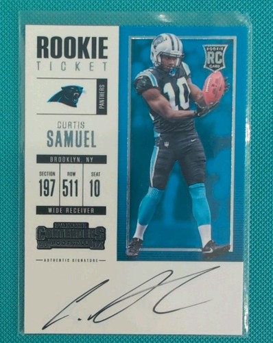 Curtis samuel 2017 rookie - curtis,