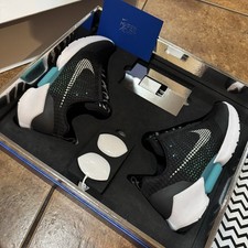 Nike Hyperadapt 1.0 Black Blue Lagoon Air Mag Men’s 9 Black Box OG Adapt SAMPLE