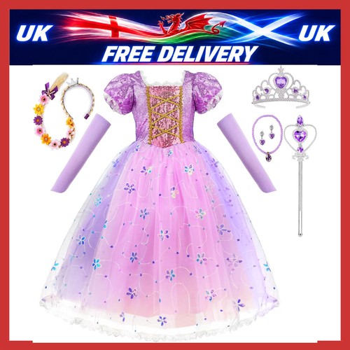 Girls rapunzel princess dress - rapunzel,