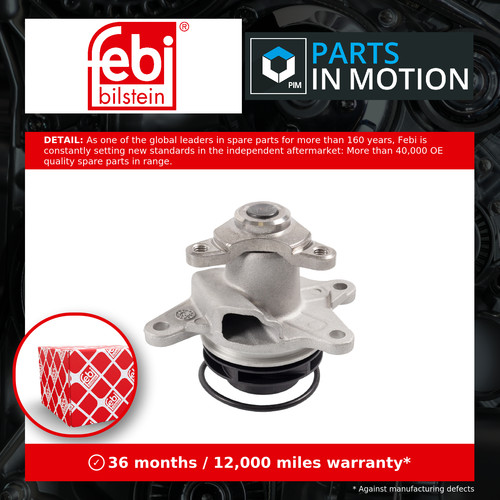 Water pump fits renault - water, trafic