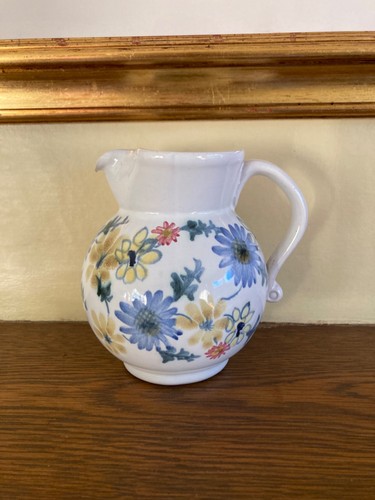 Vintage rye pottery jug with - rye,