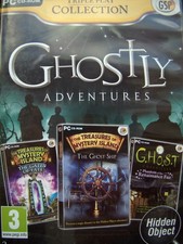 TRIPLE PACK---GHOSTLY  ADVENTURES---HIDDEN OBJECT GAMES---PC CD