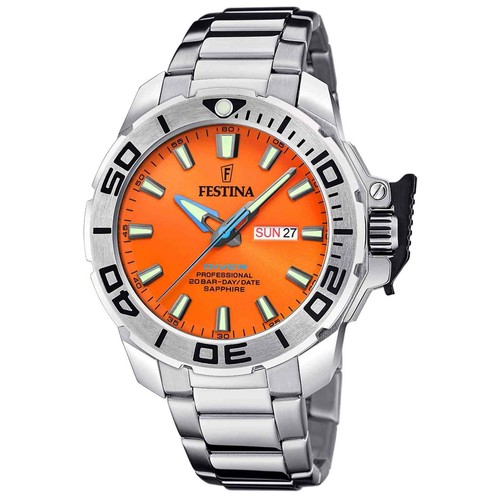 Festina f20665 men orange - festina, men's