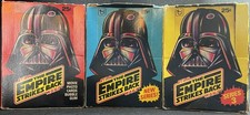 1980 Star Wars Empire Strikes Back Topps Trading Card Series 1-3 Wax Wrappers