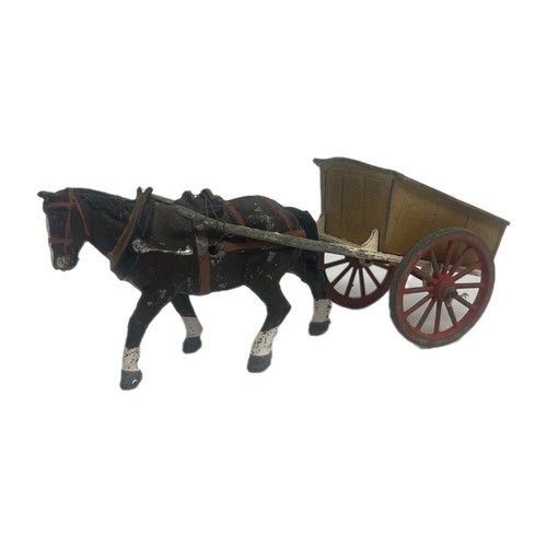 Vintage britains brown horse - vintage,