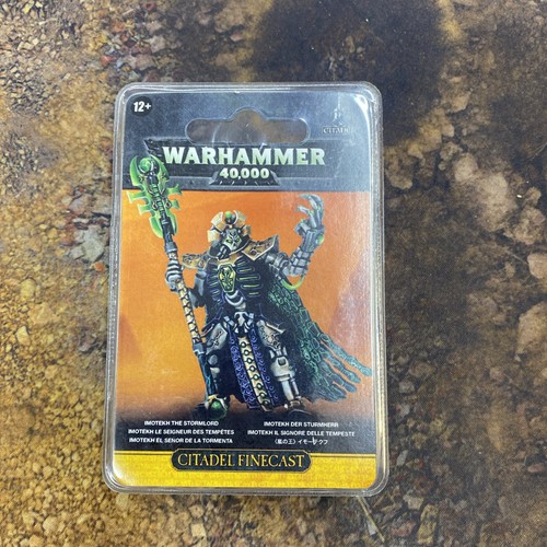 Necrons imotekh the stormlord - necrons,