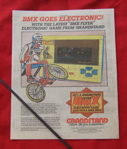 Bmx flyer electronic hand held - bmx,