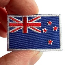 Mini New Zealand Flag Patch