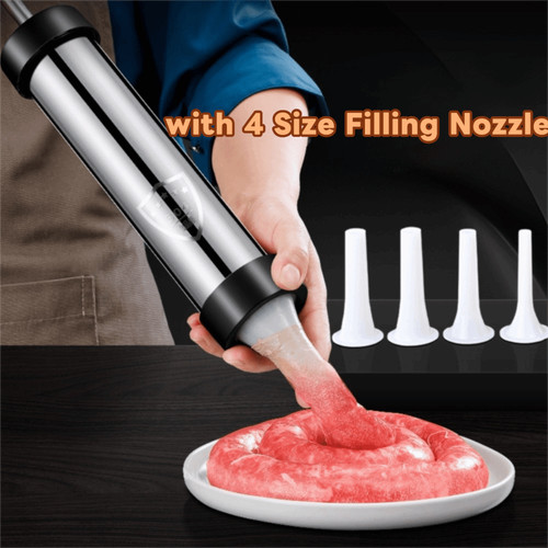 Sausage filler maker with - maker,
