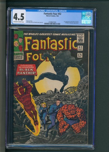 Fantastic four cgc 4 5 - four, #52