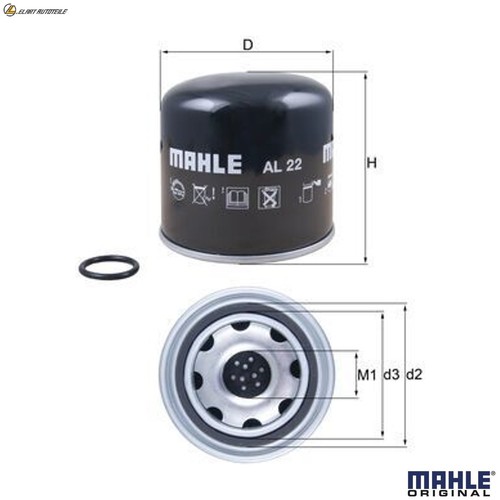 Air dryer cartridge compressed - cartridge,